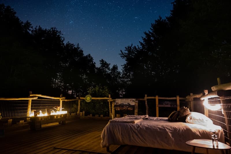 Une nuit à la belle étoile